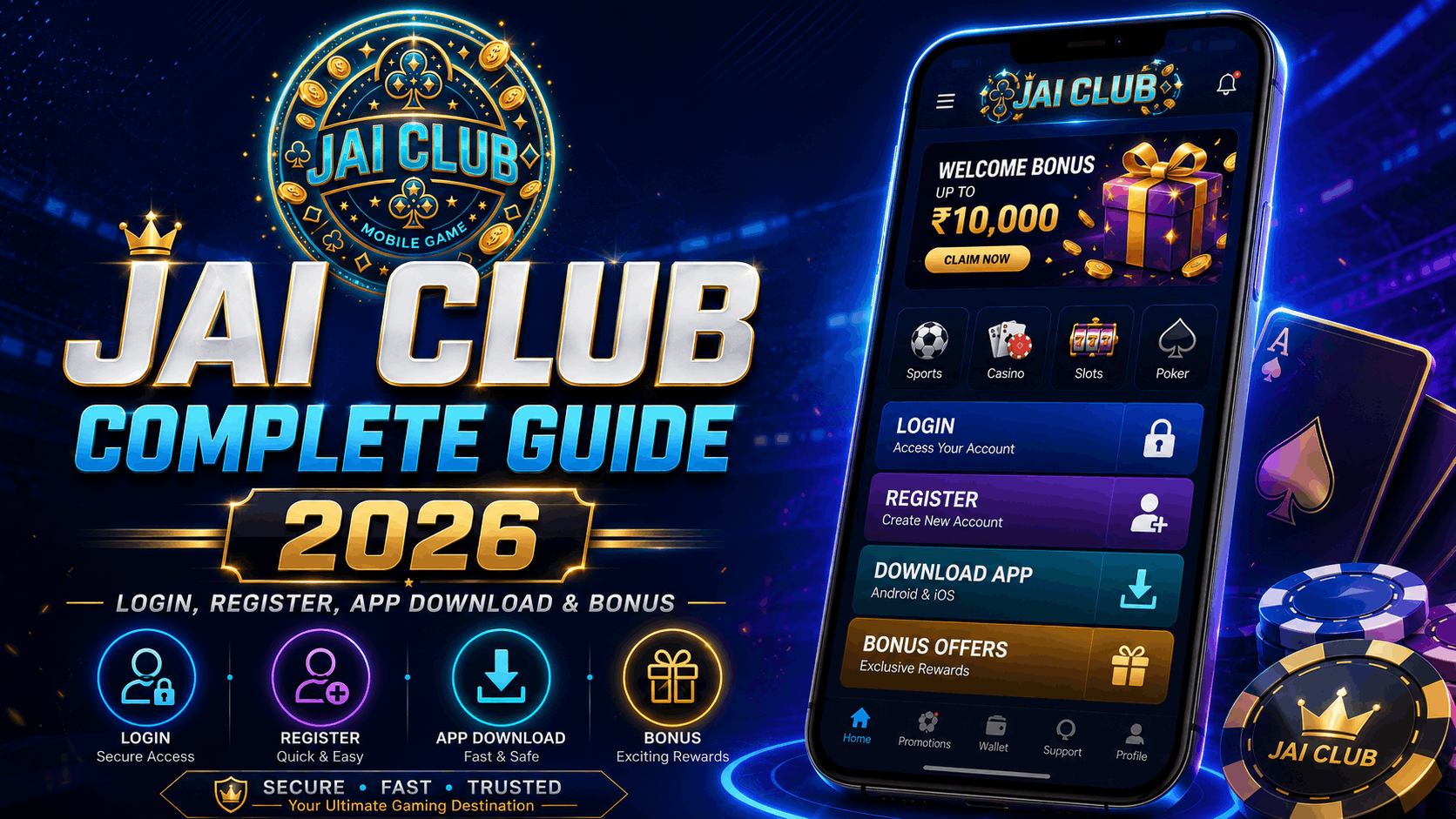 Jai Club Complete Guide 2026: Login, Register, App Download & Bonus
